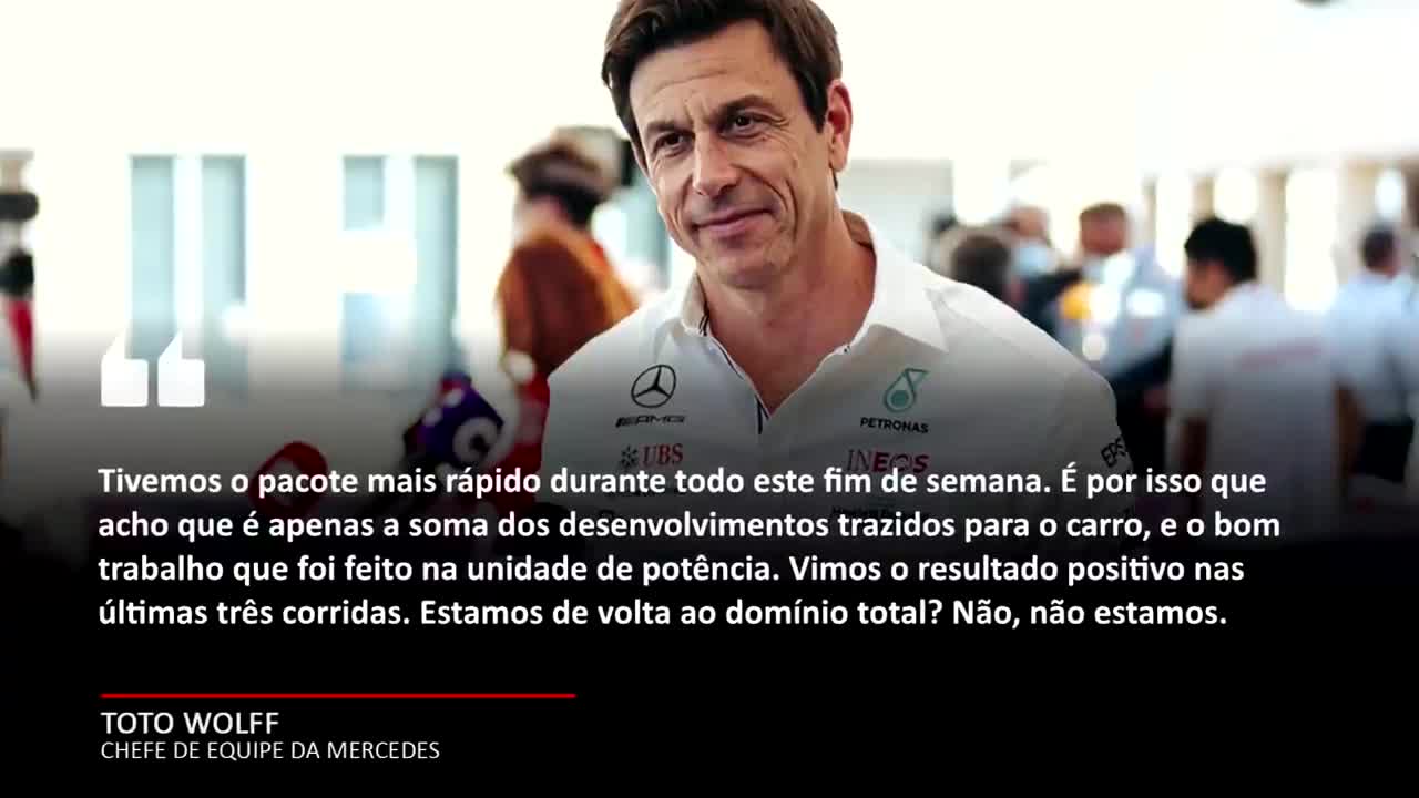 CHEFE DA MERCEDES ANALISA DOMÍNIO NO BRASIL E EXPECTATIVAS PARA ABU DHABI | FÓRMULA 1 | GP EM CASA