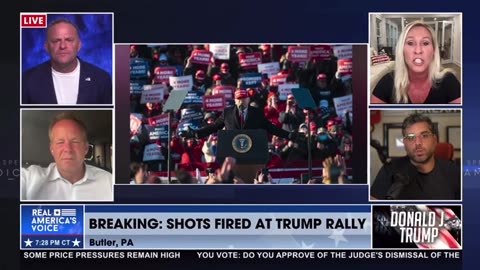 We will NOT back down! President Trump put his fist in the air