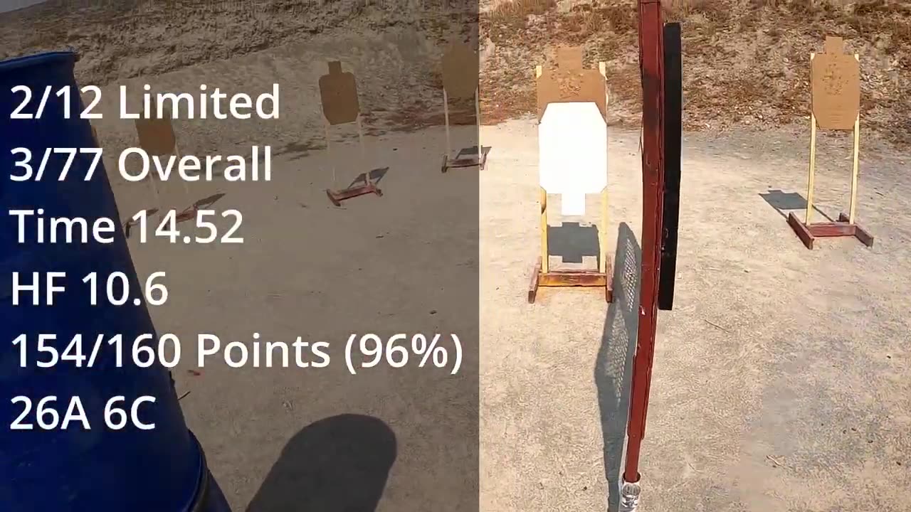 3/77 Overall - Stage 3 - SOAP USPSA Match - Jim Susoy - Limited A Class