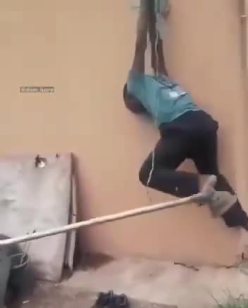 Pedo Punished With Weed Whacker? OH MY!