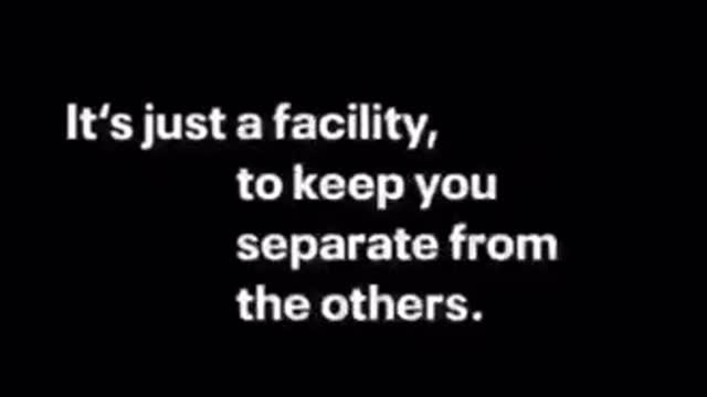 "It's not just. It's unjust. Start resisting now. They won't stop."