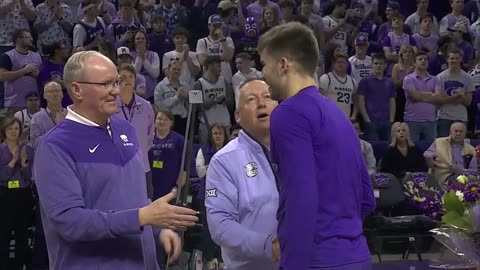 Kansas State basketball Senior Day Ceremony