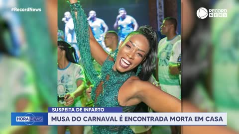 Musa do carnaval paulista é encontrada morta pelo marido após suposto infarto