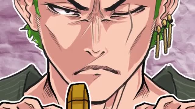Zoro #zoro #onepiece #mihawk #weeb #animeedit #animation #fanart #haki