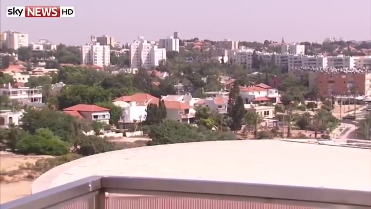 Israel Air Raid Siren Sounds During Sky Broadcast