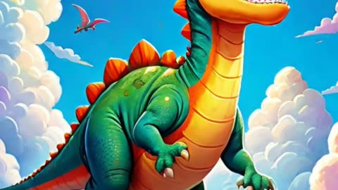 Dino's Adventure in the Cloud Kingdom