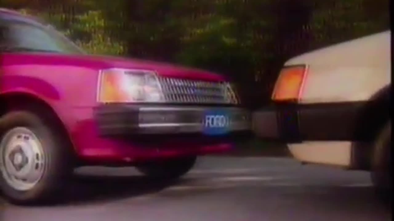 CG Memory Lane: 1985 1/2 Ford Escort commercial