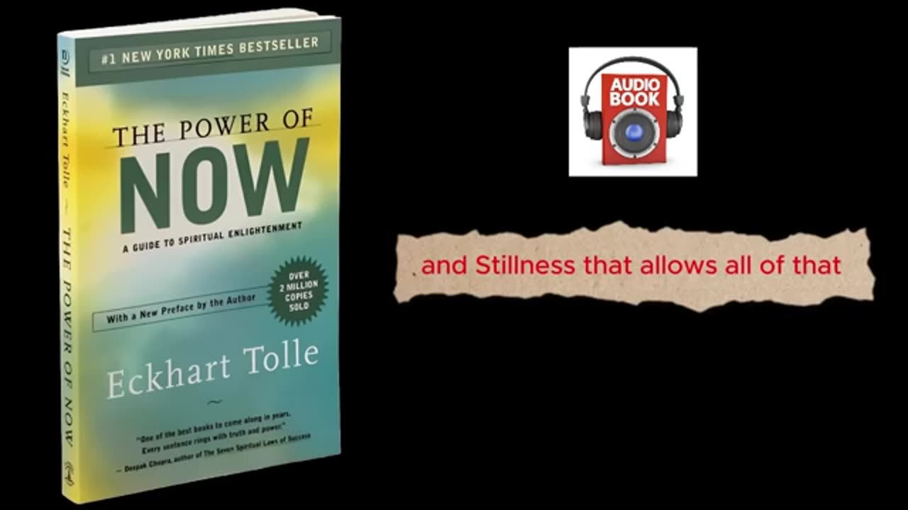 The Power Of Now by Eckhart Tolle ( full audio book plus eng subs)