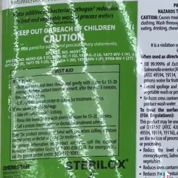 Poison Organic Produce