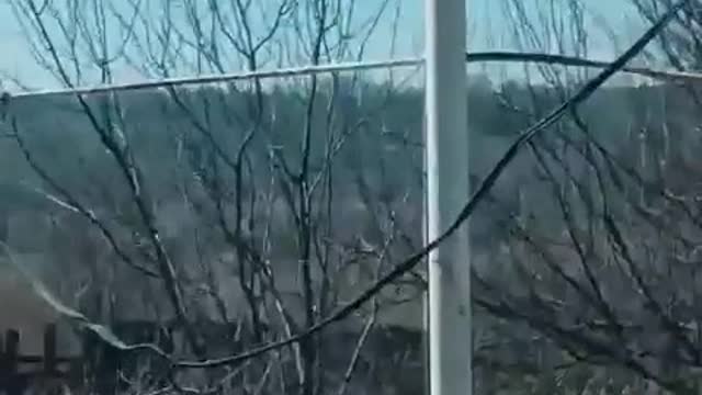 Ukraine War - Russian attack helicopter KA-52 over Donbass