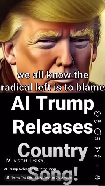 AI Trump Releases Country Song
