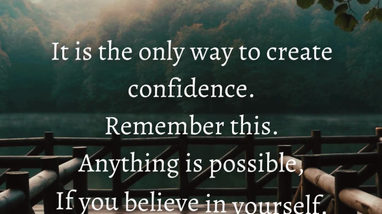 BELIEVE IN YOURSELF - BUILDING CONFIDENCE #shorts #motivation #quotes #viral