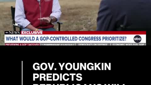 GOP #Governor #Youngkin predicts the #midterm