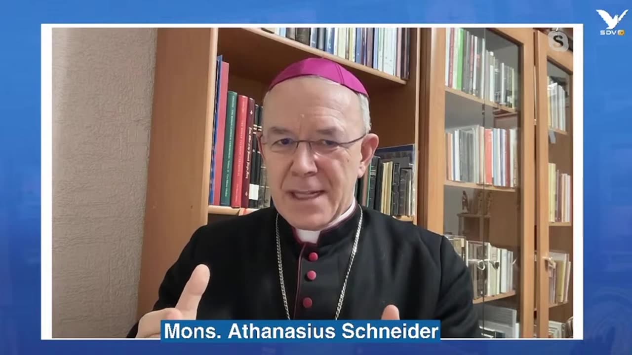 Monsignor Athanasius Shneider contesta Bergoglio e chiarisce che la Messa UNACUM e tutti i Sacramenti sono validi al contrario di quanto afferma chi ancora propaganda falsità sulle dimissioni di Papa Benedetto XVI