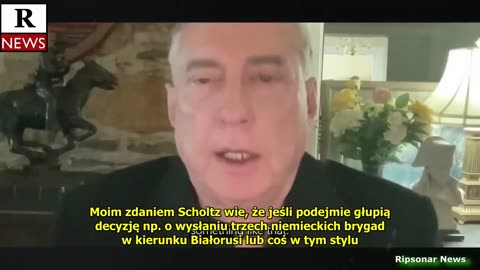 Ostatnie ostrzeżenie przed działaniami NATO na Ukrainie! Douglas Macgregor