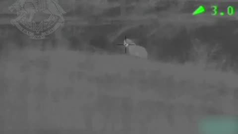Ukrainian Sniper Sending Russians a Good Night Kiss