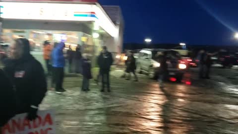 Trucker Convoy Departs to Ottawa from Prince George BC