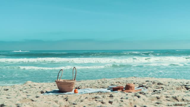 You can enjoy a quick snack while your children cavort in the sand