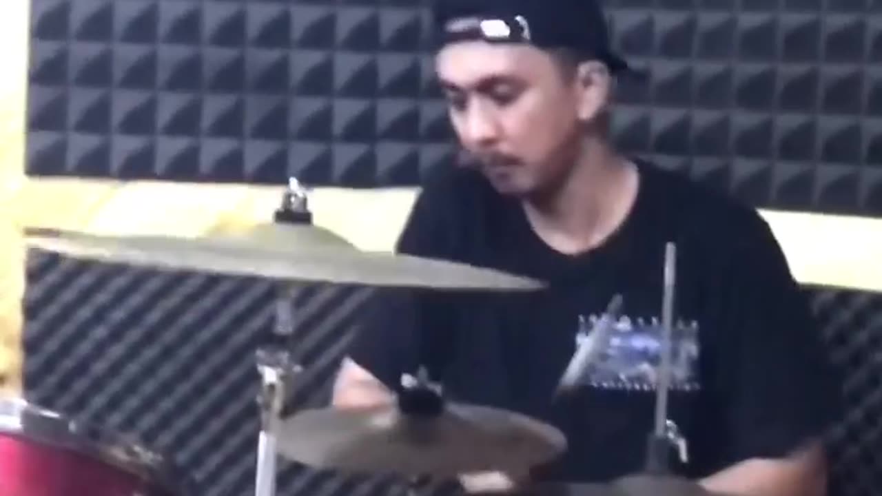 Blastbeat drum, Evilcircle death metal song