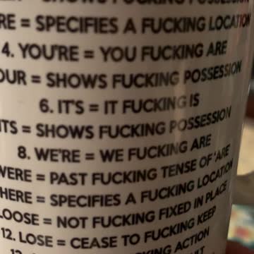 Grammar Sarcasm of the Day👈🏻