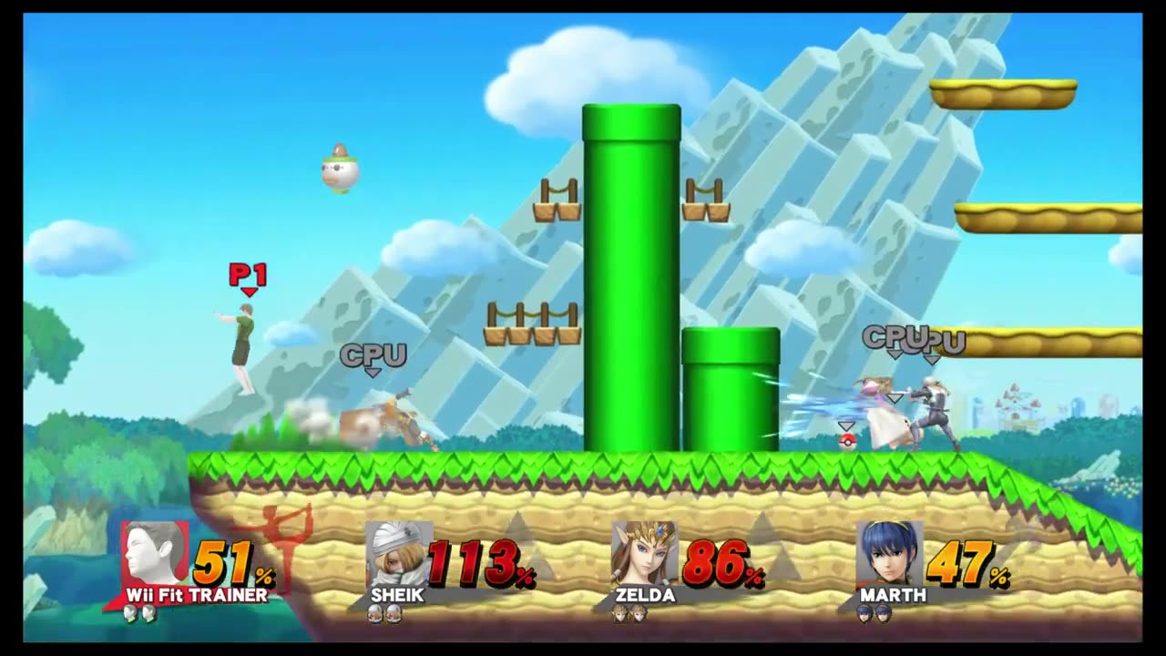 Super Smash Bros 4 Wii U Battle752