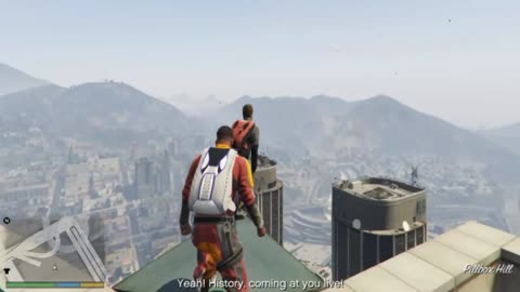 GTA 5 || Targeted Risk ||Parachute side mission.