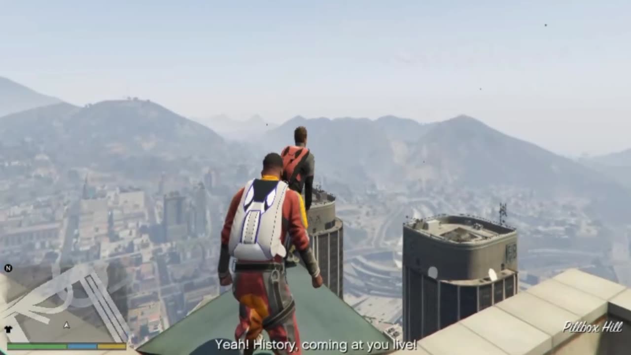 GTA 5 || Targeted Risk ||Parachute side mission.