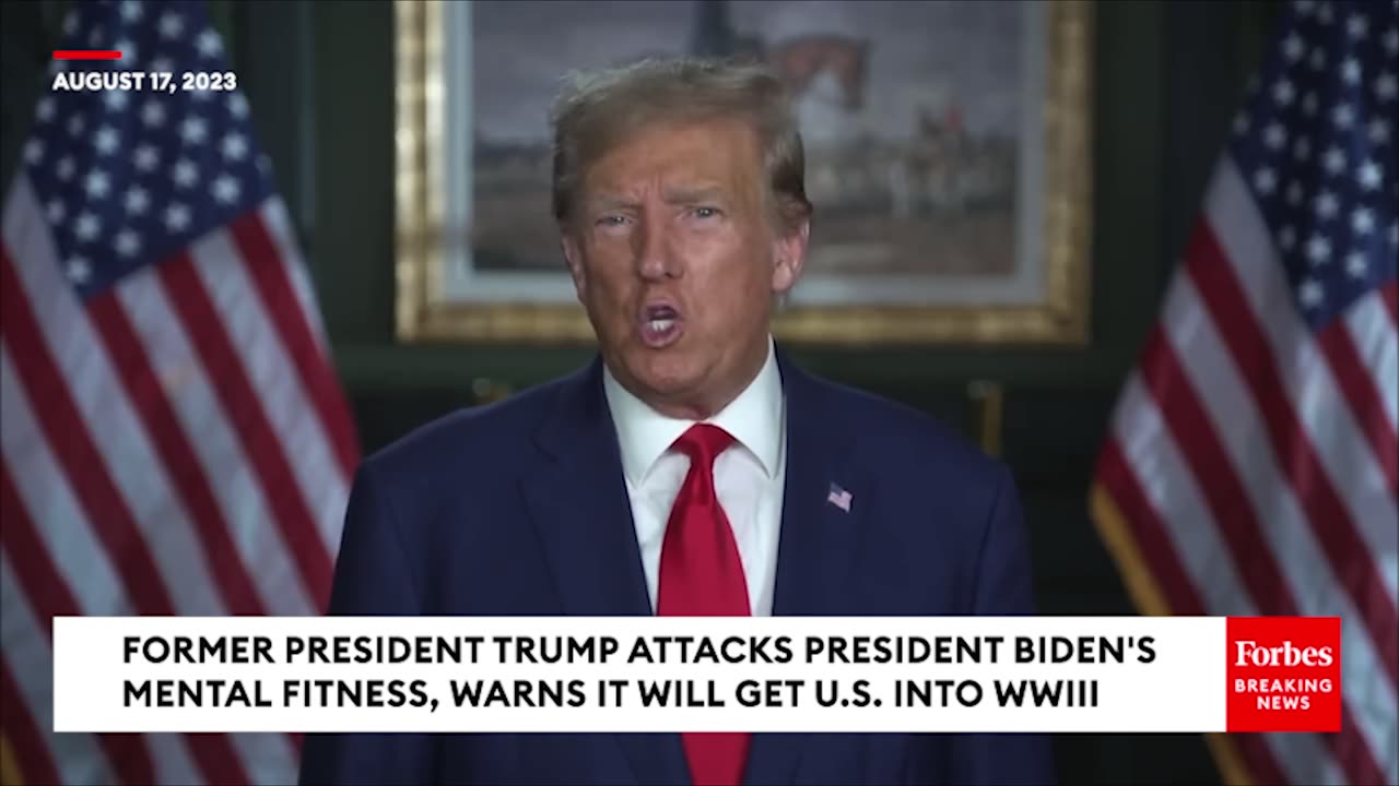 BREAKING NEWS: Trump Claims That Biden Will Lead