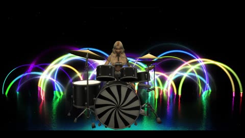 Zsa Zsa Plays Drums