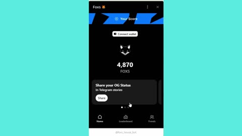 Similar to Dogs new mining mini app foxs