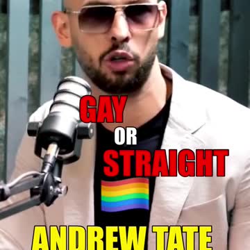 Andrew Tate on The PRIDE MOVEMENT.
