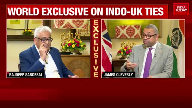 Our Strategic Focus Would Be On Indo-Pacific Region Says UK Foreign Secretary James Cleverly