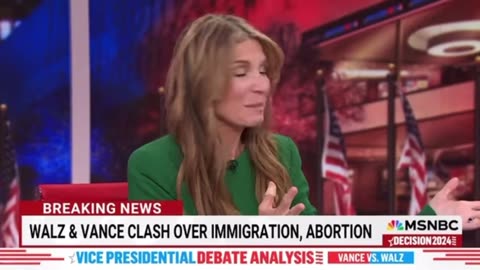 Nicole Wallace has MELTDOWN after debate