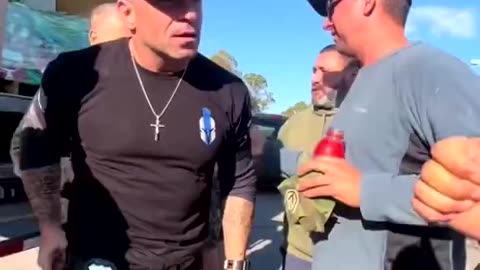 NYPD and FDNY have just arrived with supplies in North Carolina.