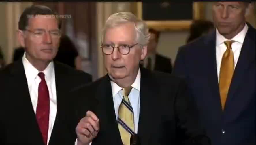 Mitch McConnell: Get jabbed as soon as possible! The POS!!