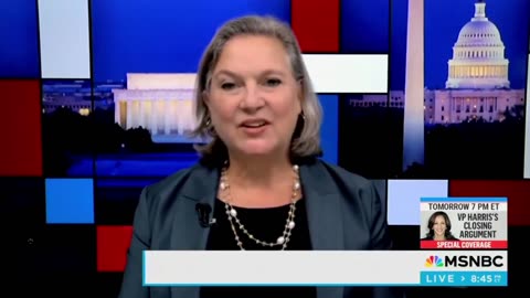 Rachel Maddow just wheeled out Victoria Nuland to declare Russia is what? lol