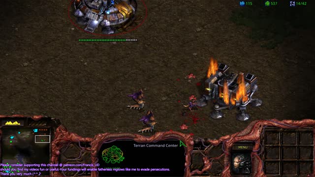 Starcraft original remastered zerg campaign chp1&2 1st time walkthrough