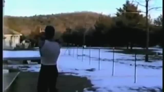 Me in 1992 Practicing Nunchakus