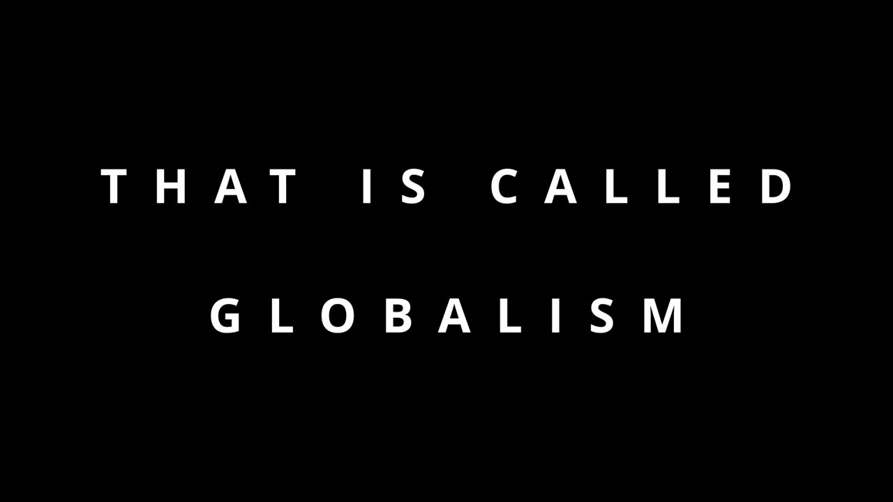 Gaddafi killed by globalism...
