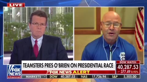 Teamsters President Sean O'Brien on Presidential race