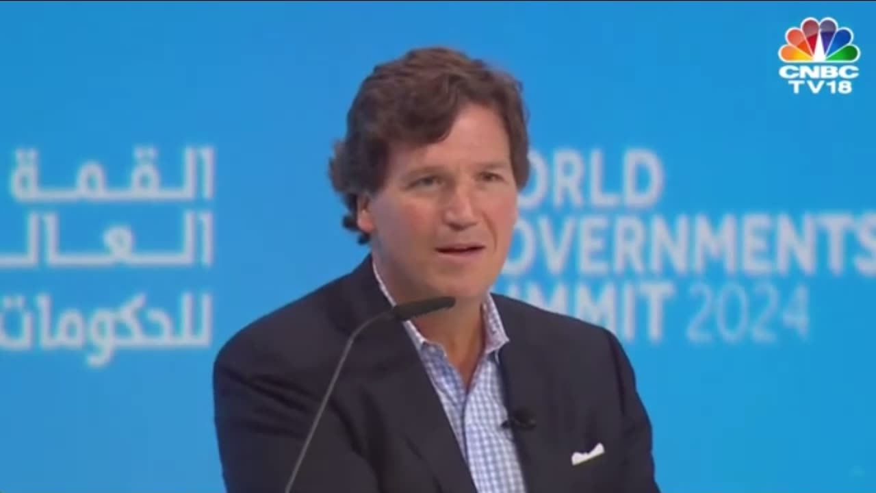 Tucker Carlson at WGS - Why Now a Putin Interview? The US Government Prevented Me