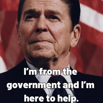 Reagan's Take on Government - A Cautionary Perspective