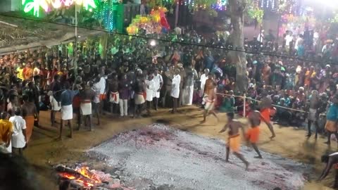 Village Murugan Temple Festival - கிராம கோயில் பூக்குழி திருவிழா