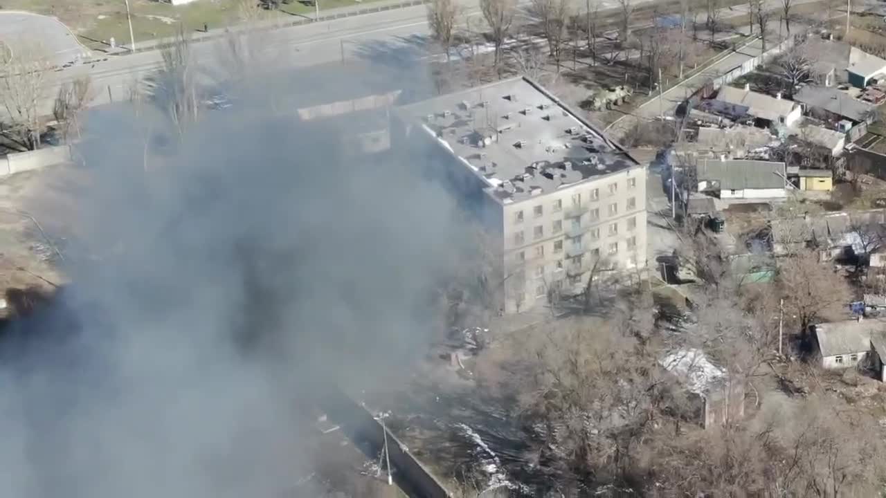 Fighting in Mariupol
