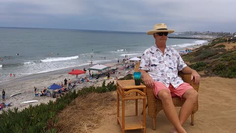 #105 Happy Birthday America! Carlsbad State Beach, Carlsbad, California.