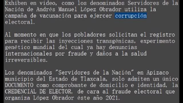 AMLO usa vacunación para apropiarse de las credenciales de elector 2021