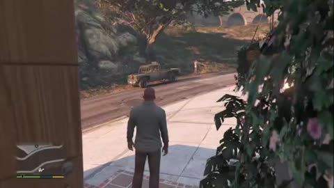 GTA V - Franklin steals Trevor's truck and TROLLS HIM!