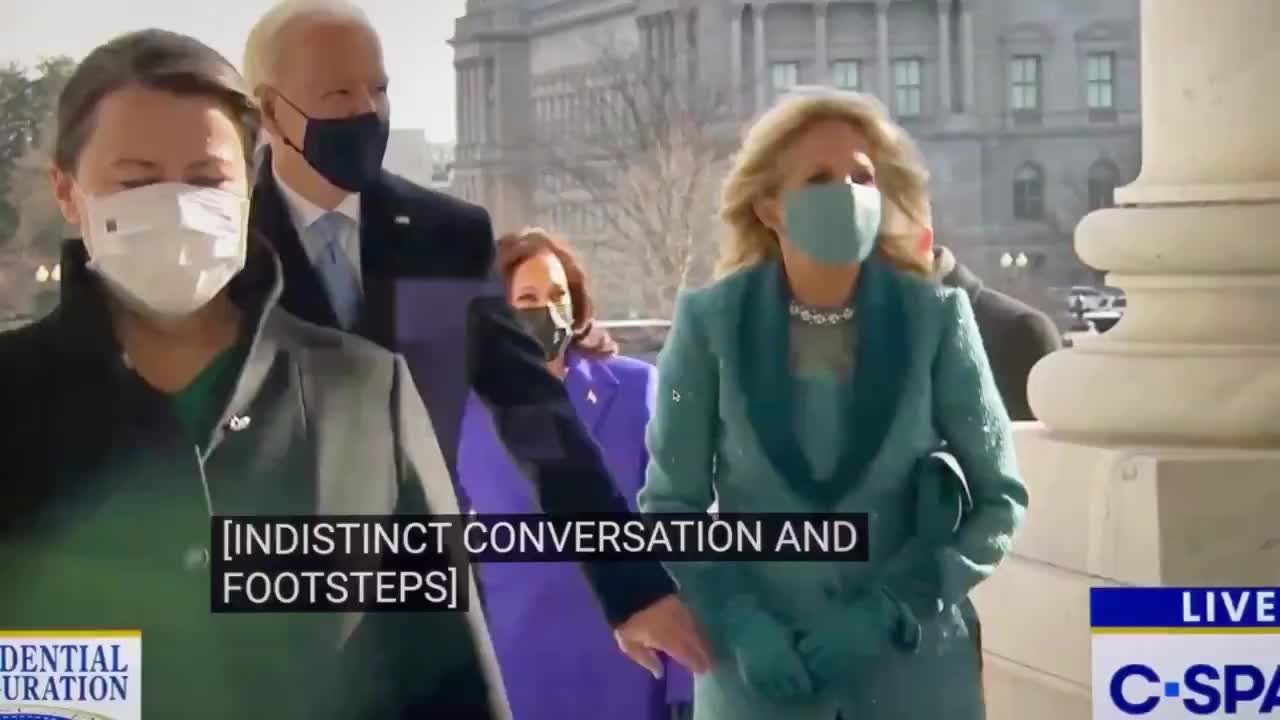 Biden refuses to salute the Marines, instead he says it. Huh