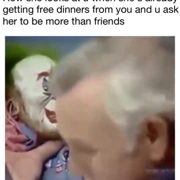 When you want to be more than friends but she just uses your for free dinners
