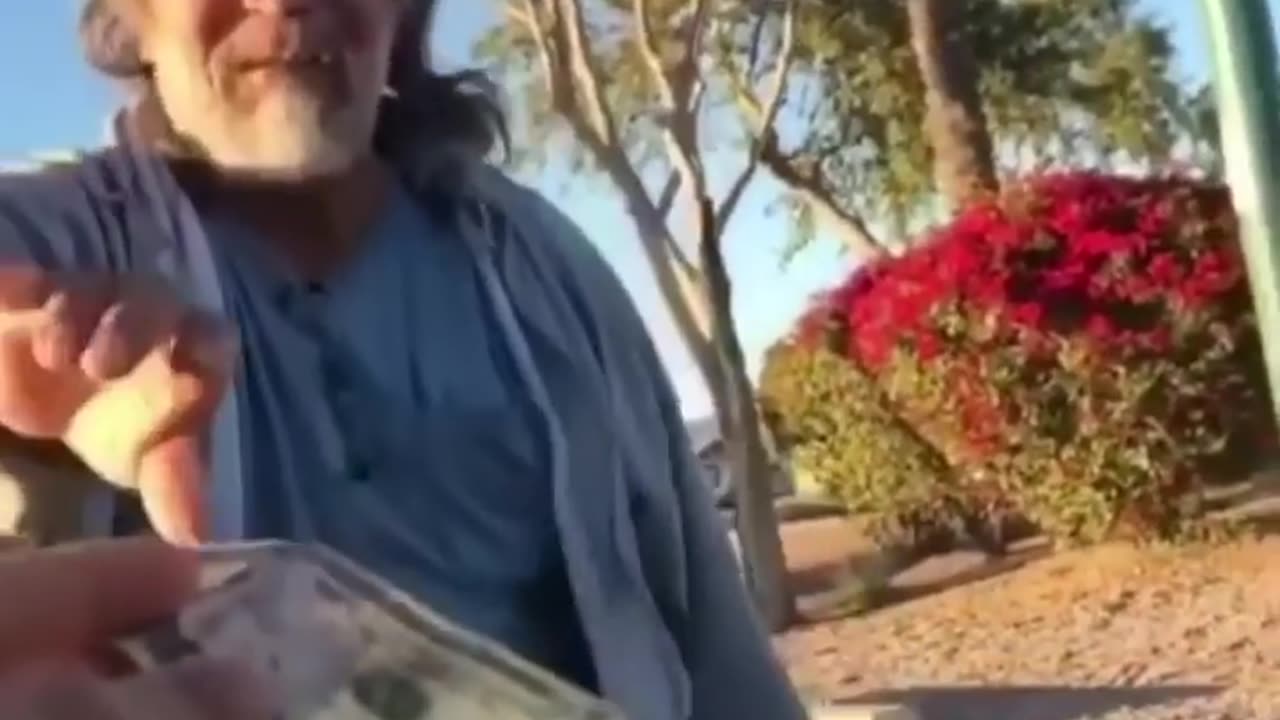 Homeless guy gives me Hope <3